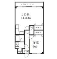 フラッツ・ゼルコヴァの間取り