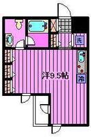 埼玉県さいたま市浦和区東仲町(マンション)の賃貸物件の間取り