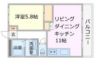 物件の間取り画像