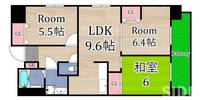 大阪府大阪市都島区大東町3(マンション)の賃貸物件の間取り