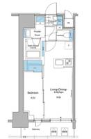 東京都台東区台東2(マンション)の賃貸物件の間取り