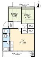 物件の間取り画像