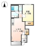 物件の間取り画像
