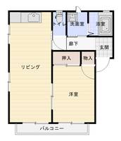 グリーンタウン幸の間取り