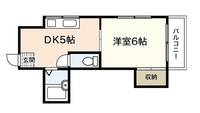 広島県広島市佐伯区五日市中央7(マンション)の賃貸物件の間取り
