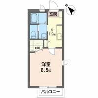 リリー・シャーメゾン Gの間取り