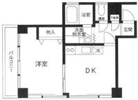 神奈川県横浜市中区山下町(マンション)の賃貸物件の間取り