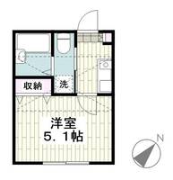 メゾンあすかの間取り