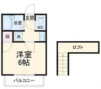 エルフ住吉の間取り