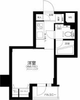 グランドコンシェルジュ錦糸町アジールコートの間取り