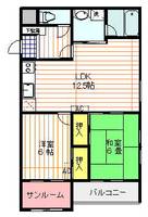 アリックスの間取り