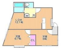 物件の間取り画像