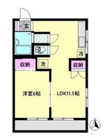 神奈川県横浜市泉区緑園7(マンション)の賃貸物件の間取り