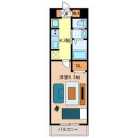 ル・リオン中島の間取り