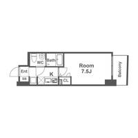 兵庫県神戸市中央区御幸通4(マンション)の賃貸物件の間取り