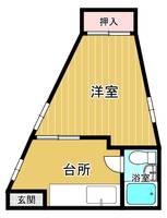 折橋ハイツの間取り