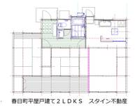 香川県高松市春日町(一戸建)の賃貸物件の間取り