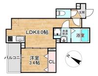 福岡県福岡市東区和白2(アパート)の賃貸物件の間取り