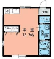 神奈川県小田原市府川(アパート)の賃貸物件の間取り