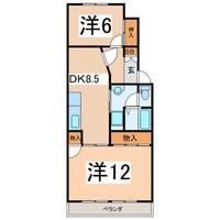 エクシブ春日居の間取り