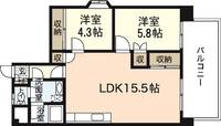 物件の間取り画像