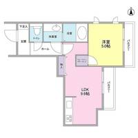 東京都中野区東中野1(マンション)の賃貸物件の間取り