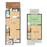 大阪府和泉市上代町(一戸建)の賃貸物件の間取り
