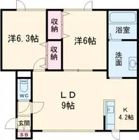 物件の間取り画像