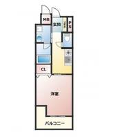 兵庫県神戸市中央区日暮通4(マンション)の賃貸物件の間取り