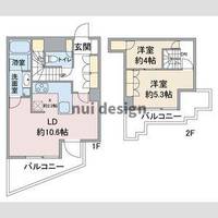 東京都品川区西五反田1(マンション)の賃貸物件の間取り