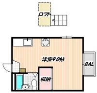 物件の間取り画像