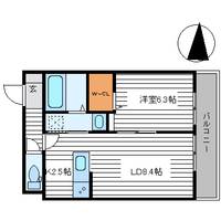 東京都練馬区石神井町8(マンション)の賃貸物件の間取り
