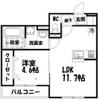 物件の間取り画像