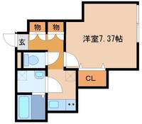 滋賀県大津市馬場3(アパート)の賃貸物件の間取り