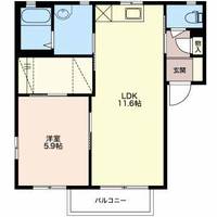 物件の間取り画像