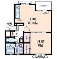 ウッドビュー上北沢の間取り