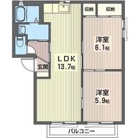 物件の間取り画像