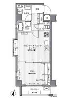 東京都新宿区西新宿4(マンション)の賃貸物件の間取り