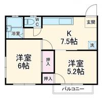 物件の間取り画像