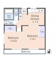 物件の間取り画像