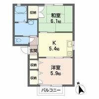 物件の間取り画像