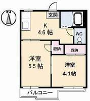 物件の間取り画像