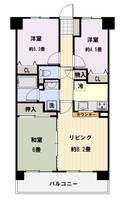 横浜南太田ホームズの間取り