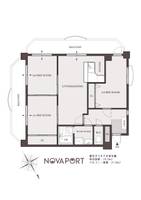 NOVAPORTの間取り