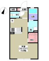 埼玉県蕨市錦町6(マンション)の賃貸物件の間取り