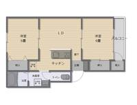 ヴェルドミールNの間取り