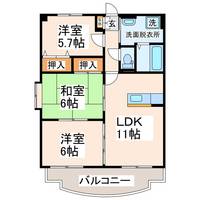 物件の間取り画像
