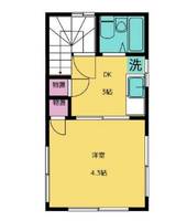 笹原ハイツの間取り