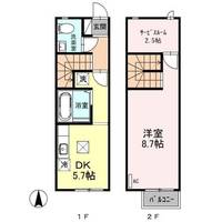 栃木県宇都宮市インターパーク2(一戸建)の賃貸物件の間取り