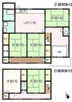 静岡県沼津市原(一戸建)の賃貸物件の間取り